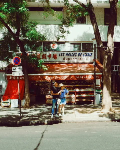 Paris, shot on a Canon Rebel XTi with Cinea Cinestill 800T